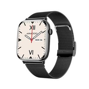 ARMODD Prime 2 černá se kovovým řemínkem + silikonový řemínek