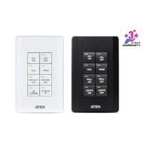 ATEN Control System - 8-button Keypad (US, 1 Gang)