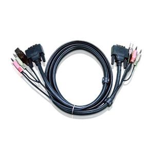 ATEN int.kabel pro KVM USB, DVI, audio, 1,8m pro CS1768