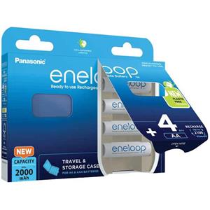 AVACOM Nabíjecí baterie AA Panasonic Eneloop N 1900mAh Ni-MH 4ks Blistr + CASE