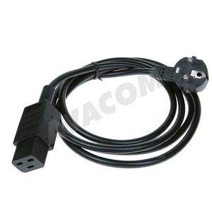 AVACOM Napájecí síťový kabel pro UPS a servery, PC 230V 16A (F), 2m C19