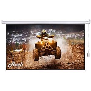 AVELI elektrické projekční plátno, 406x305 (16:9) 200"