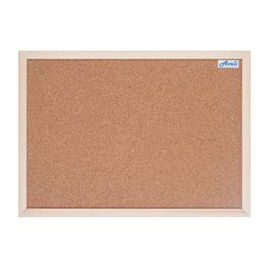AVELI Korková nástěnka 40x60, dřevěný rám
