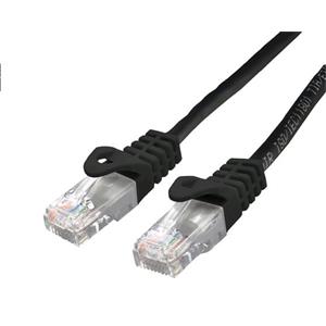 C-TECH Kabel patchcord Cat6, UTP, černý, 1m