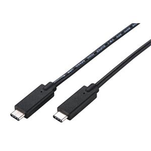 C-TECH Kabel USB 3.2, Type-C (CM/CM), PD 100W, 20Gbps, 2m, černý