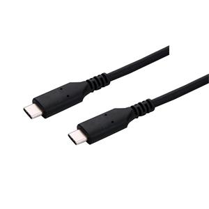 C-TECH Kabel USB 4.0, Type-C (CM/CM), PD 100W, 40Gbps, 1m, černý