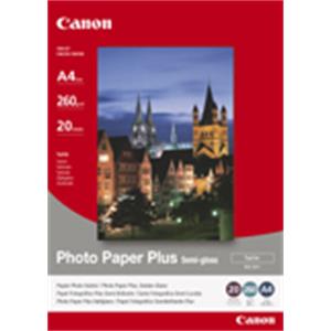Canon fotopapír SG-201 - A4 - 260g/m2 - 20 listů - pololesklý