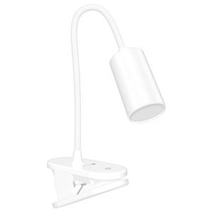 CONNECT IT CLIP 2 stolní Led lampička s klipem, baterie,USB-C, BÍLÁ