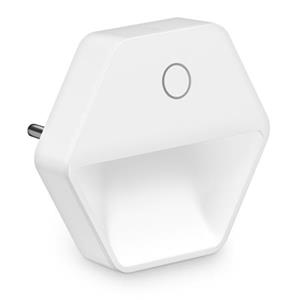 CONNECT IT SPARKLE 2 noční světlo s touch tlačítkem, 3 úrovně intenzity světla, BÍLÁ