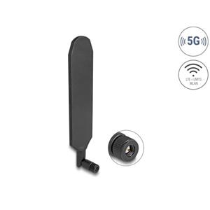 Delock 5G LTE anténa SMA samec 3 dBi všesměrová otočná s naklápěním černý