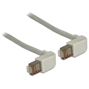 Delock Cable RJ45 Cat.5e SFTP pravoúhlý / pravoúhlý 0,5 m