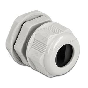 Delock Kabelová průchodka PG29 pro plochý kabel šedá, 2 kusy