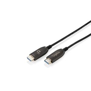 Digitus HDMI AOC hybridní optický kabel, UHD 8K, 50 m, černý