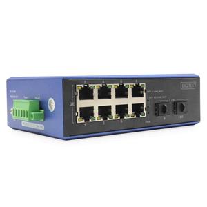 Digitus Průmyslový 8+2portový gigabitový ethernetový přepínač