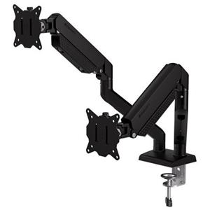 Endorfy Atlas GS Double,Držák, VESA, stolní, pro dva monitory, úhlopříčka až 32", nosnost 2× 10kg,plynová pružina