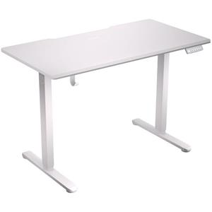 Endorfy Atlas S Electric bílý,Herní stůl, motorizovaný, výškově stavitelný, cable management, 114×60cm,nosnost 50kg,bílá