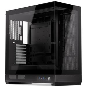 Endorfy Fishtank 6000 Flex,Skříň, E-ATX, 2× USB 3.0, 1× USB-C, panoramatická, prosklená bočnice a přední panel, úzká, černá