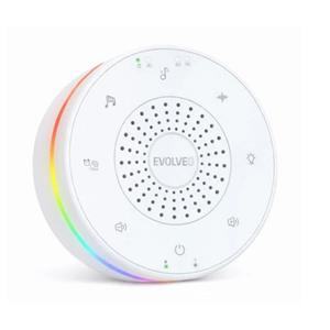 EVOLVEO Nubiloo – uspávací modul s bílým šumem, ukolébavkami a barevným světlem na dobrou noc