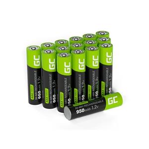 Green Cell 16x Dobíjecí baterie AAA R3 950mAh Ni-MH
