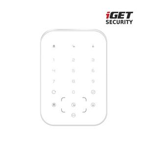 iGET SECURITY MP13 - Bezdrátová klávesnice s RFID čtečkou pro alarm iGET SECURITY M6, čte RFID karty MP22