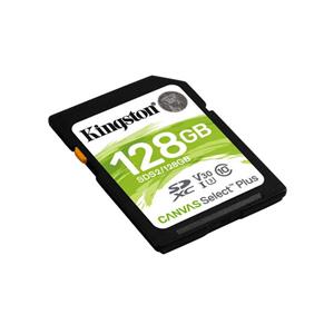 KINGSTON 128GB SDXC CANVAS Plus Class10 UHS-I 150MB/s Read Flash Card Gen3