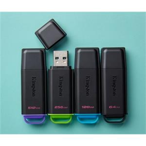 KINGSTON 64GB Portable USB 3.2 Gen 1 DataTraveler Exodia Black GEN2