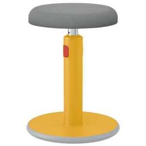 LEITZ Ergonomická balanční židle pro sezení/stání ERGO Cosy Stool, teplá žlutá