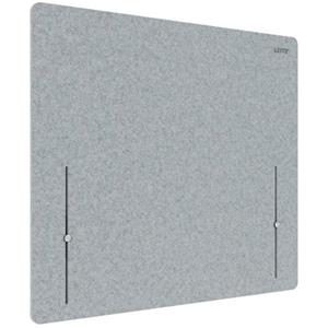 LEITZ Přepážka ke stolu Leitz 70x80 cm, šedá