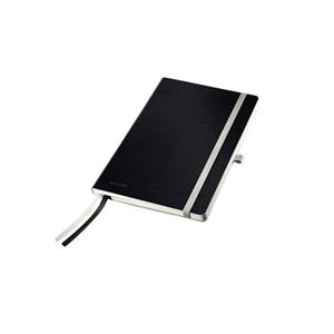 LEITZ Zápisník STYLE A5, měkké desky, čistý, saténově černá