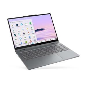 Lenovo Chromebook Plus 2in1 Core 3 N355/8GB/UFS 128GB/14"/WUXGA/OLED/TOUCH/300nitů/FPR/bezADPT/ChromeOS/šedá