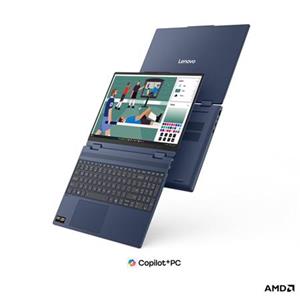 Lenovo IdeaPad 5 2-in-1 RyzenAI 7 445/Copilot+/16GB/SSD 512GB/15,3"/2,5K/OLED/touch/1100nitů/165Hz/Pero/WIN11 Home/modrá