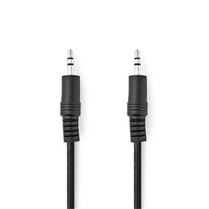 Nedis CAGL22000BK20- Stereo Audio Kabel | 3,5mm Zástrčka - 3,5mm Zástrčka | 2 m | Černá