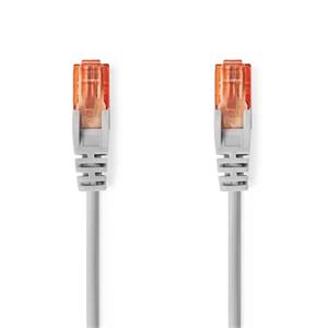 Nedis CCGL85230GY150 - Síťový kabel CAT6 U/UTP | RJ45 Zástrčka - RJ45 Zástrčka | 15.00 m | Kulatý | PVC | Šedá