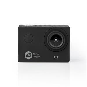 Nedis PCAM2570BK - Digitální Fotoaparát | Flip Screen | 75 MPixel | 5K@15fps | 16 MP | Černá