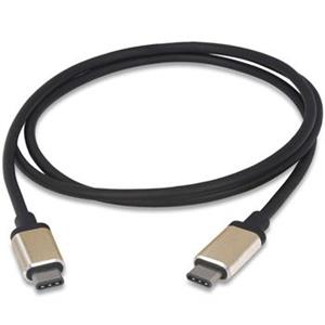 PremiumCord Kabel USB 3.1 konektor C/male - USB 3.1 konektor C/male, 0,5m hliníkové konektory