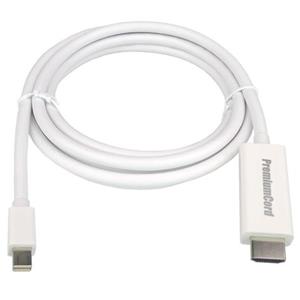 PremiumCord Mini DisplayPort - HDMI kabel M/M 5m