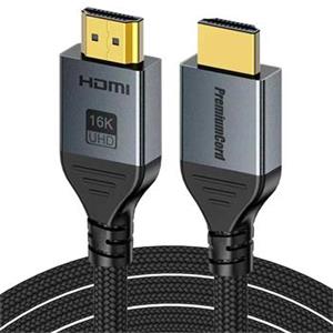PremiumCord Ultra HD HDMI 2.2 kabel 16K@60Hz, 8K@240Hz, 4K@480Hz zlacené 5m