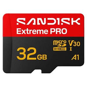 SanDisk Extreme PRO microSD UHS-I 32GB 100MB/s(R) / 90MB/s(W)