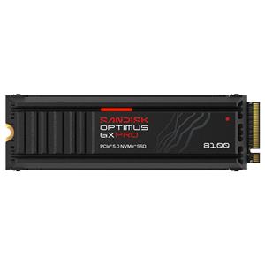 SANDISK OPTIMUS GX PRO 8100 NVMe 8TB PCIe, Gen5, (R:14900, W:13200MB/s), s chladičem