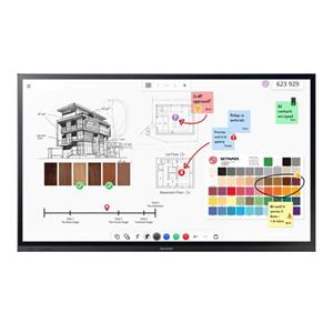 SHARP PN-LA752 75" LA-Series Interactive Display, UHD, 500 cd/m2, InGlass touch, 20 touch points, SDM Slot, USB-C, DP-ou