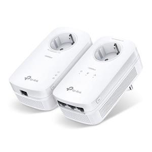 TP-Link TL-PA8030P - AV1300 Powerline Starter Kit průchozí zásuvka 3xGLAN