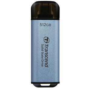 Transcend ESD300C 512GB, External SSD, USB 10Gbps, Type C