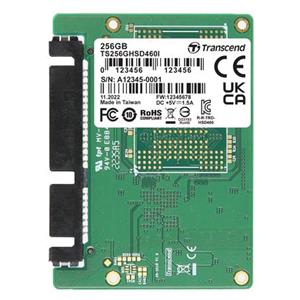 TRANSCEND HSD460I 256GB Half-Slim SSD disk SATA III 6Gb/s, 560MB/s R, 500MB/s W