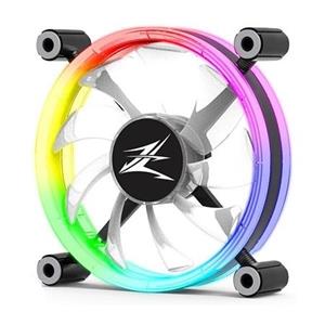 Zalman ZM-LF120 , Ventilátor, 120mm, EBR ložisko, 4-pin PWM + 3-pin, ARGB LED, ring design