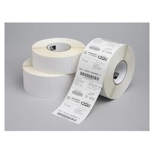 Zebra Label, Paper, 38x25mm; Thermal Transfer, Z-Perform 1000T, Uncoated, Permanent Adhesive, 25mm Core